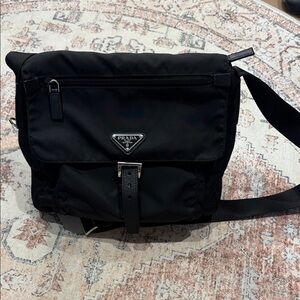 Prada Black Messenger Bag